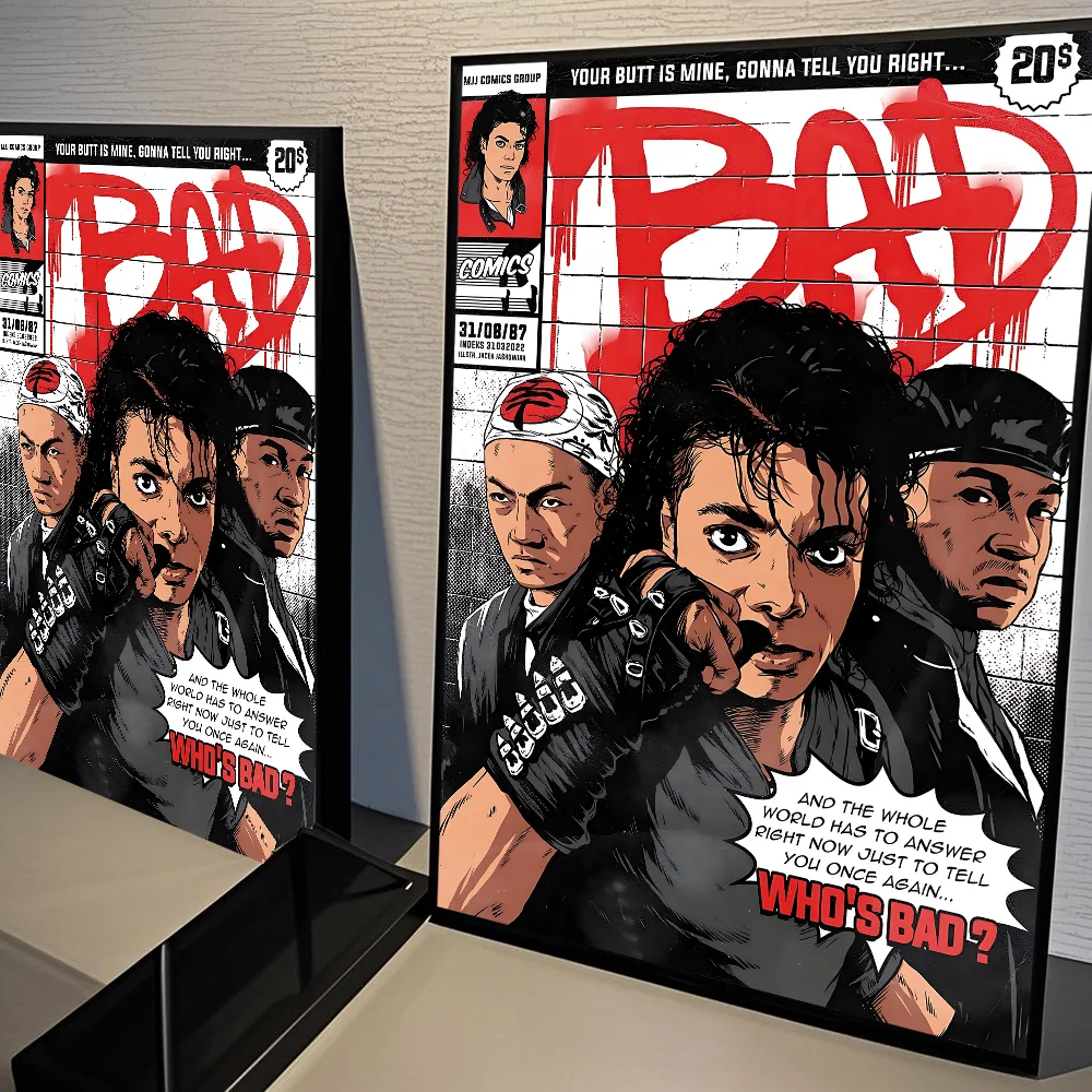 

Художественный постер MINISO Майкл Джексон