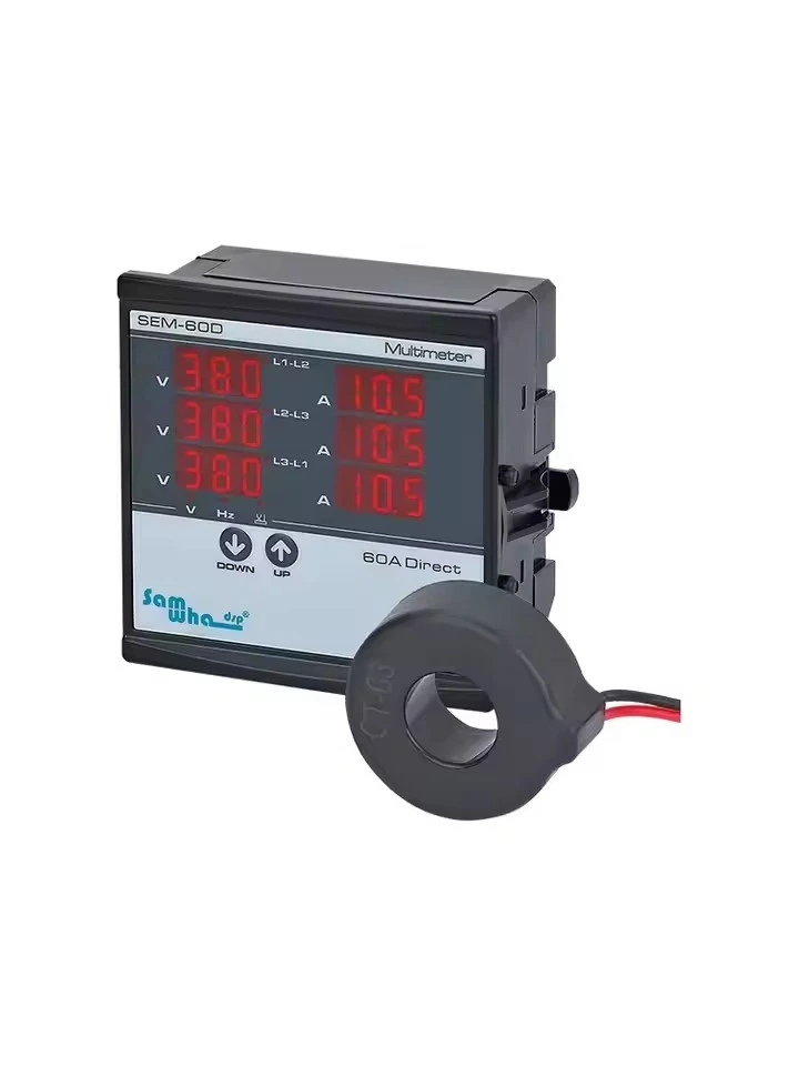 

SEM-60D 100D 250D трехфазный цифровой прибор 220В