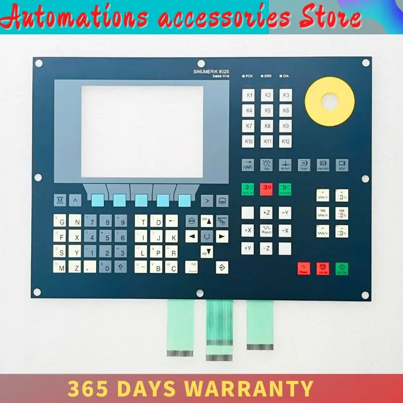 Мембранный кнопочный переключатель для базовой линии 802C 6FC5500-0AA11-1AA0 мембранная