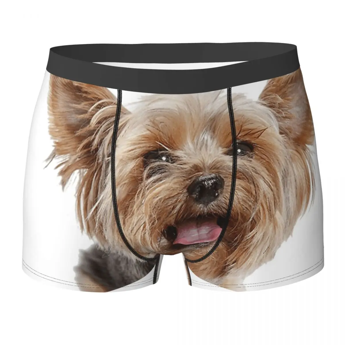 

Men Cute Yorkie Yorkshire Terrier Boxer Shorts Panties Soft Underwear Dog Animal Puppy Homme Novelty Underpants