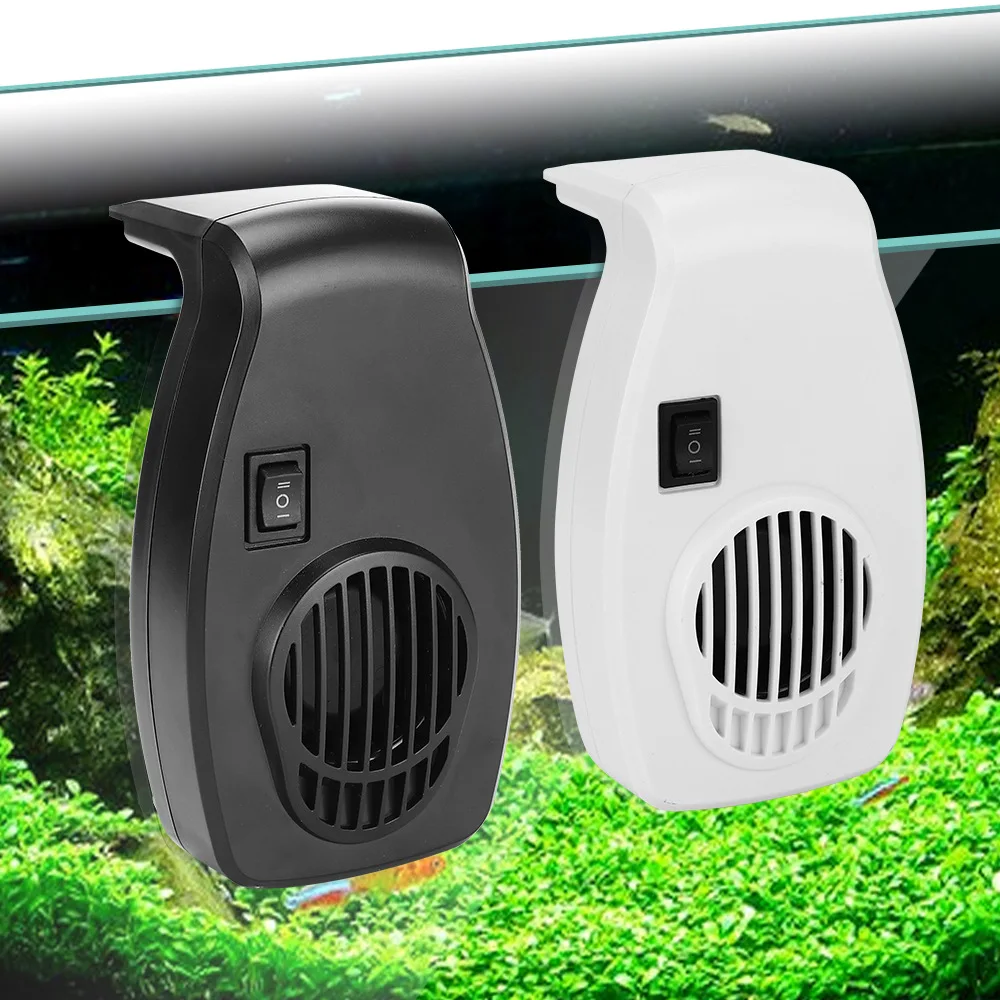 

100-240V Fish tank external hanging DC cooling fan Aquarium Fish tank cooling and heat dissipation cooling fan two speed control