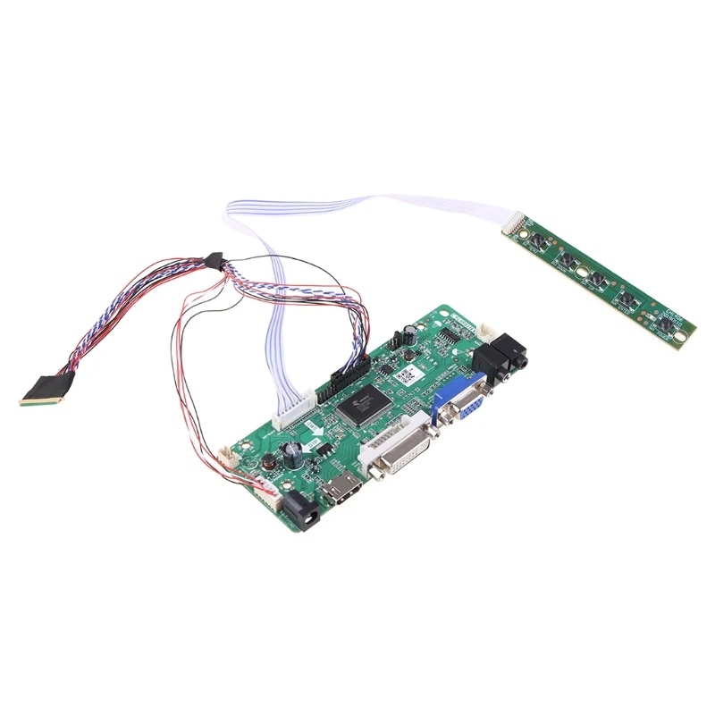 

Плата контроллера ЖК HDMI-совместимая с DVI VGA ПК Модуль Драйвер DIY Kit