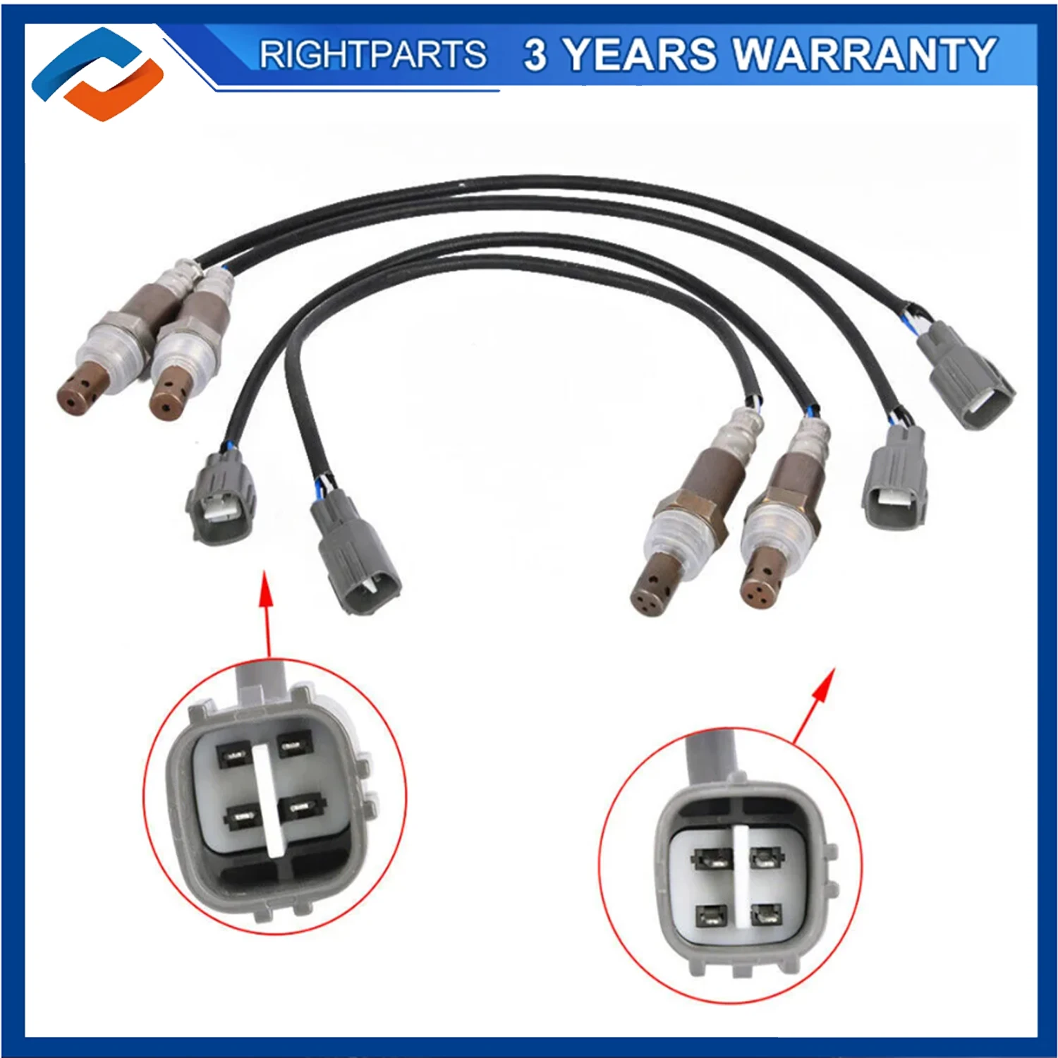 Датчик кислорода O2 вверх и вниз для Toyota 4Runner 4.0L 2003 2004 89467-60010 89465-60220 234-9047 234-4804 2349047