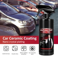 500ml car ceramic coating 9h nano crystal glass plating car polishing agent hydrophobic anti aging car care kit auto accessories