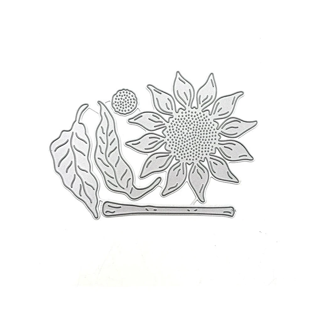 

Sunflower Metal Cutting Dies Stencil DIY Scrapbooking Album Stamp Paper Card Top