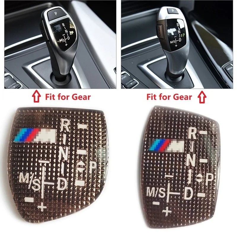 

Car Shift Knob Panel Gear Button Cover Emblem M Performance Sticker For BMW 1 2 3 5 Series X3 X4 X5 X6 F30 F10 F32 F25 F15 F16