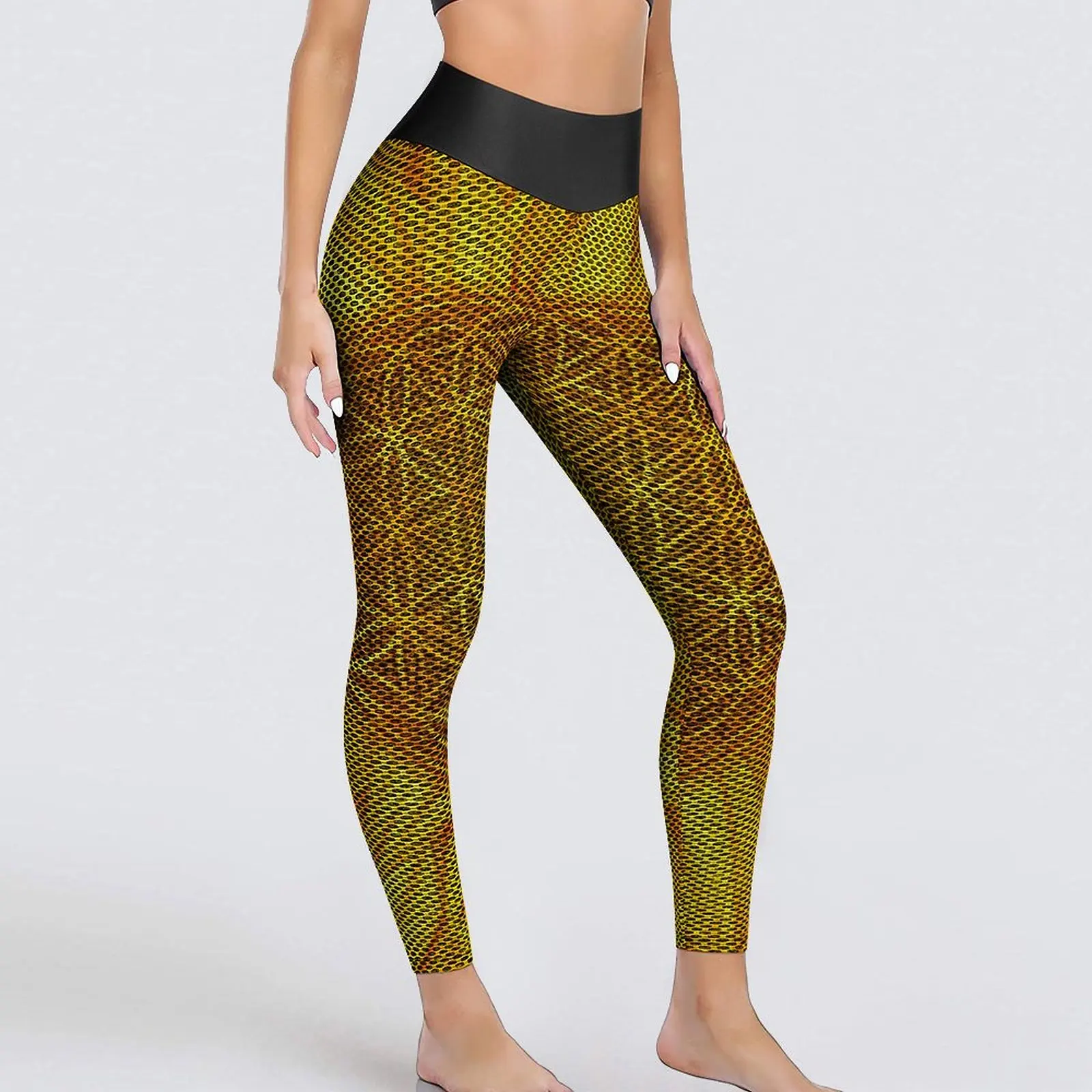 

Big Sunflower Print Leggings Flower of Life Gym Yoga Pants Women Push Up Breathable Leggins Sexy Seamless Graphic Sports Tights