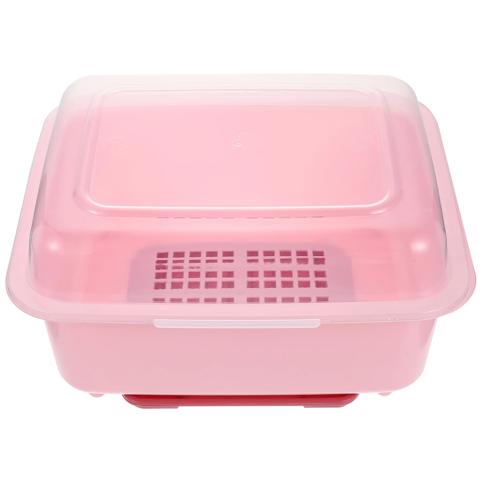 

Plastic Cutlery Storage Case Plastic Bowl Dish Chopstick Dustproof Storage Box