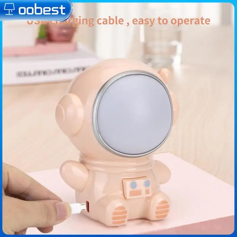 

Reading Book Lights Three Light Modes Astronaut Shape Astronaut Lamp Night Portable Desk Lamp Table Lamp Home Decor Astronaut