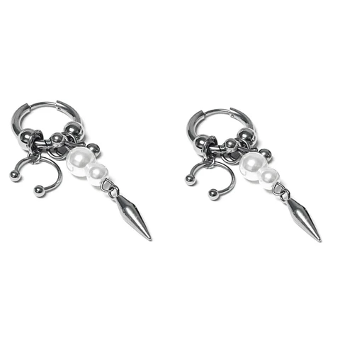 EDY STONE Серьги-капельки из нержавеющей стали