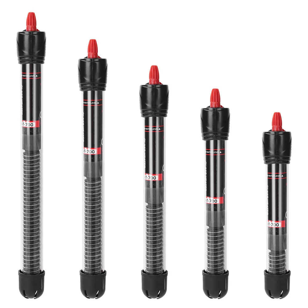 

25/50/100/200/300W Aquarium Submersible Heater Fish Tank Adjustable Water Heating Rod Precise Temperature Control 220V