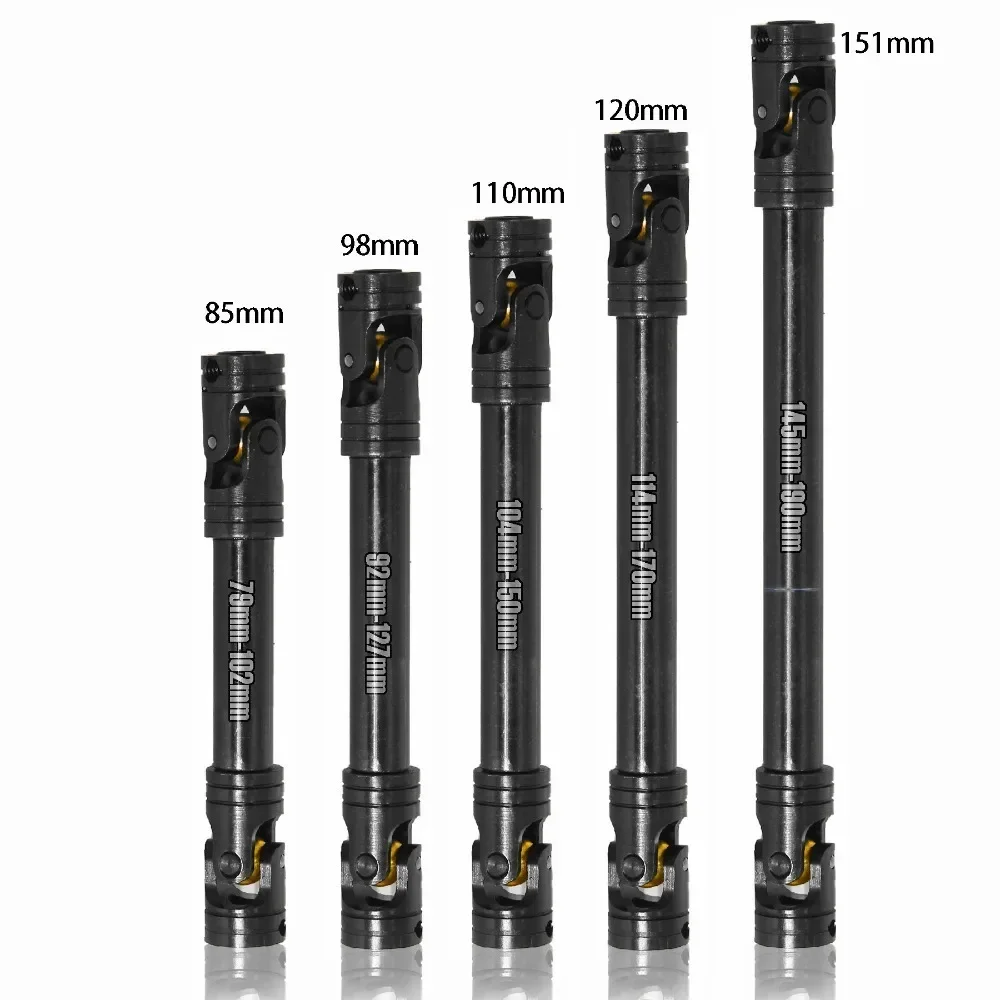 Металлический внутренний шлицевой приводной вал универсальный карданный для 1/10