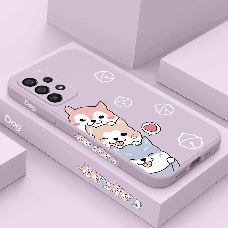 

Cute Puppy Case For Samsung A54 A34 A24 A73 A53 A33 A23 A14 A13 A03 A03S A04 A04S A04E A72 A52 A52S A32 A22 A12 A71 A51 4G 5G