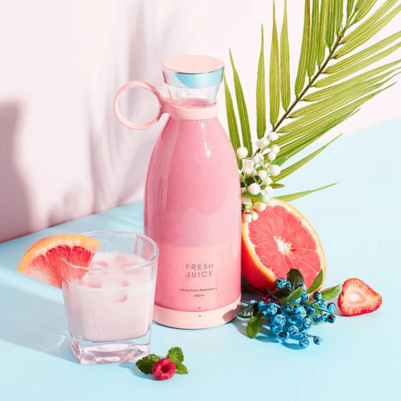 

Portable Electric Juicer Blender Usb Mini Fruit Mixers Juicers Fruit Extractors Food Milkshake Multifunction Juice Maker Machine