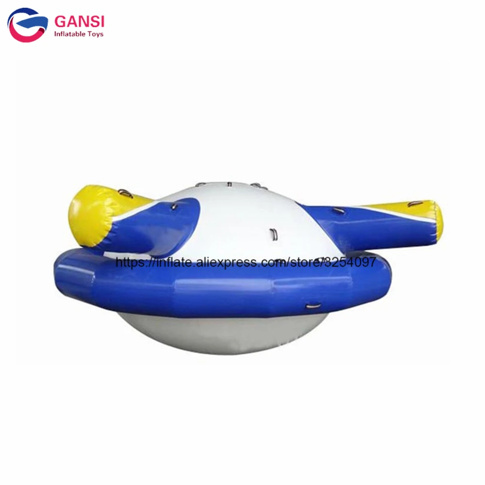 Игрушка-Спиннер для аквапарка 0 9 мм ПВХ 4 м надувной плавающий водяной Сатурн