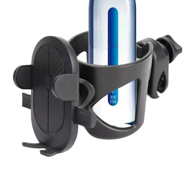 

Подставка для чашки на коляску ходунки аксессуары с держателем для телефона 2 в 1 Универсальный подстаканник для телефона продуманный подарок для семьи