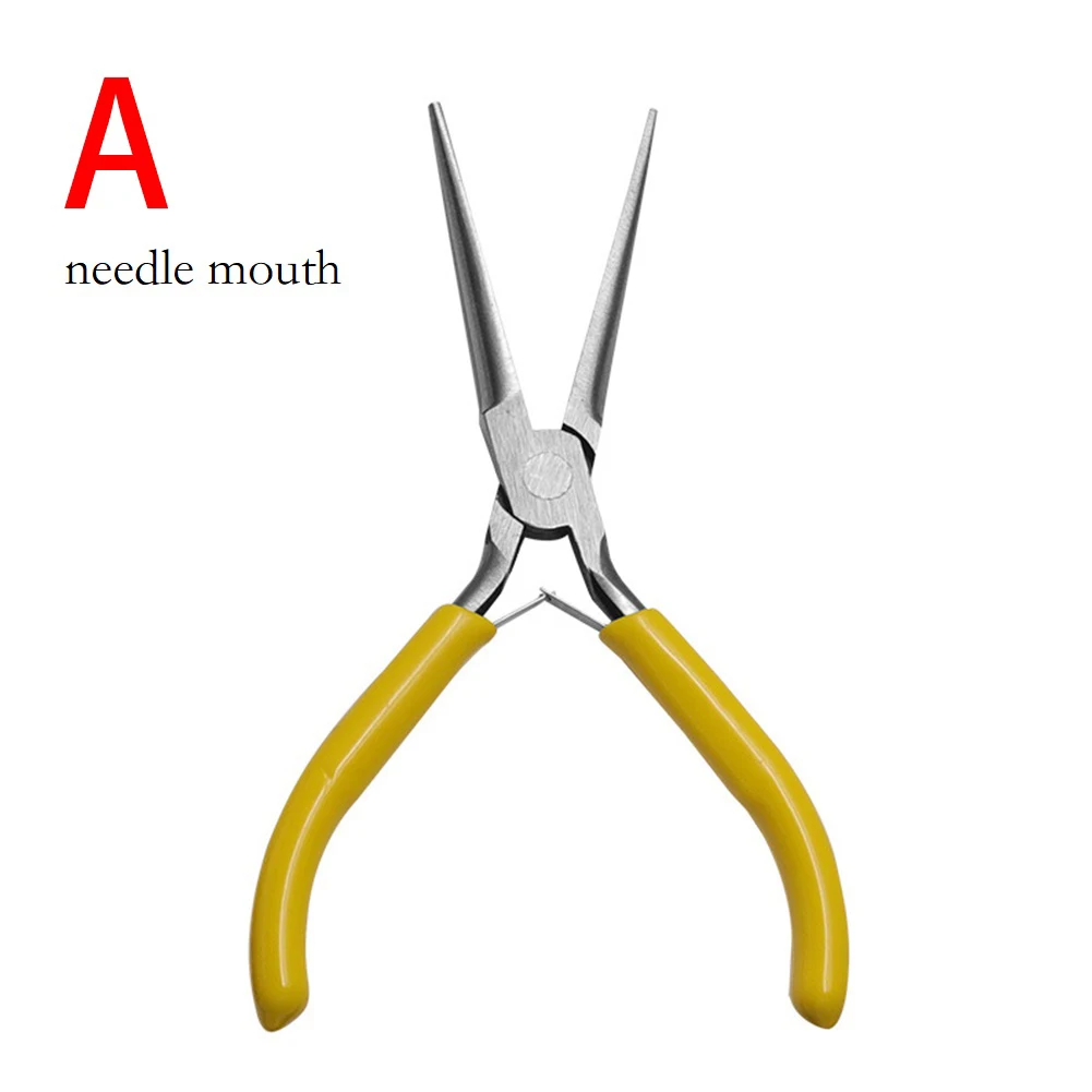 

1pc Mini Pliers Round Nose End Cutting Wire Light Weight For Jewelry Beaded DIY Multifunctional Trimming Handmade Accessories
