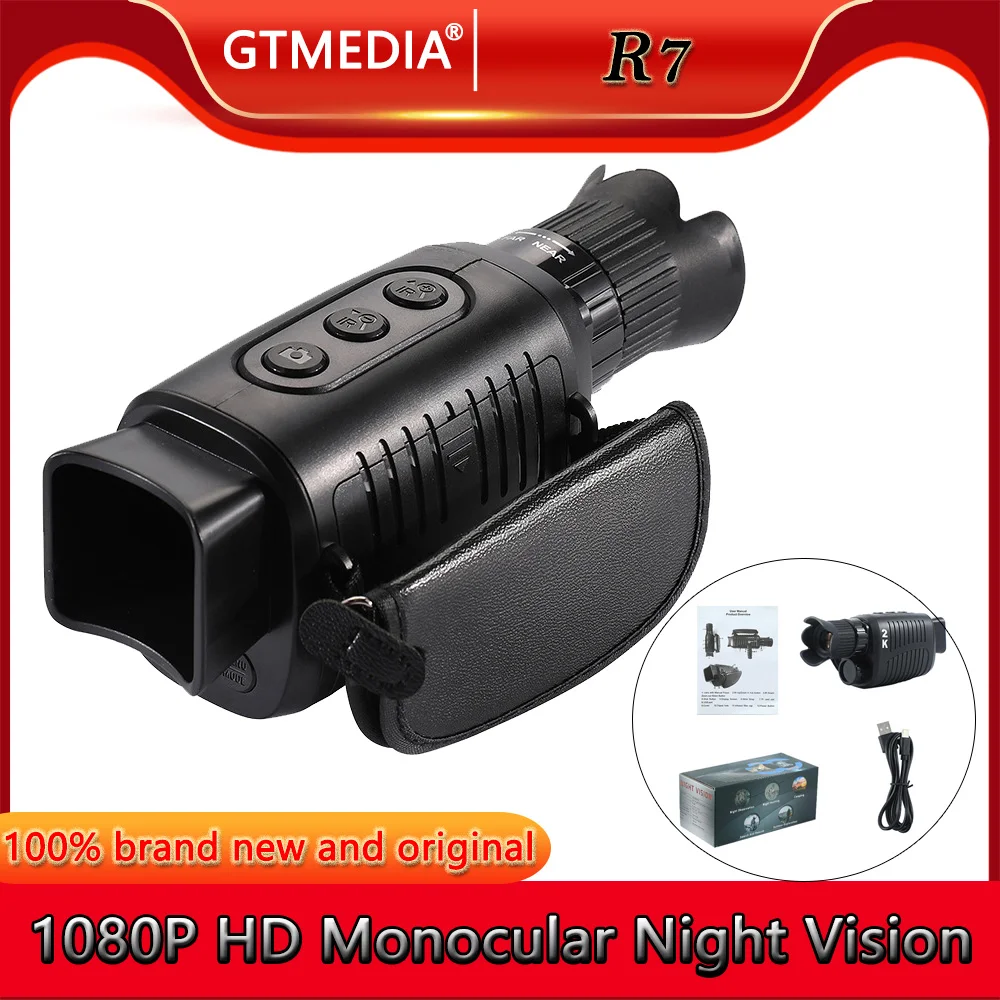 

1080P HD Monocular Night Vision Device Infrared Hunting Telescope R7 Digital Night Vision Goggles Outdoor For Hunting Camping
