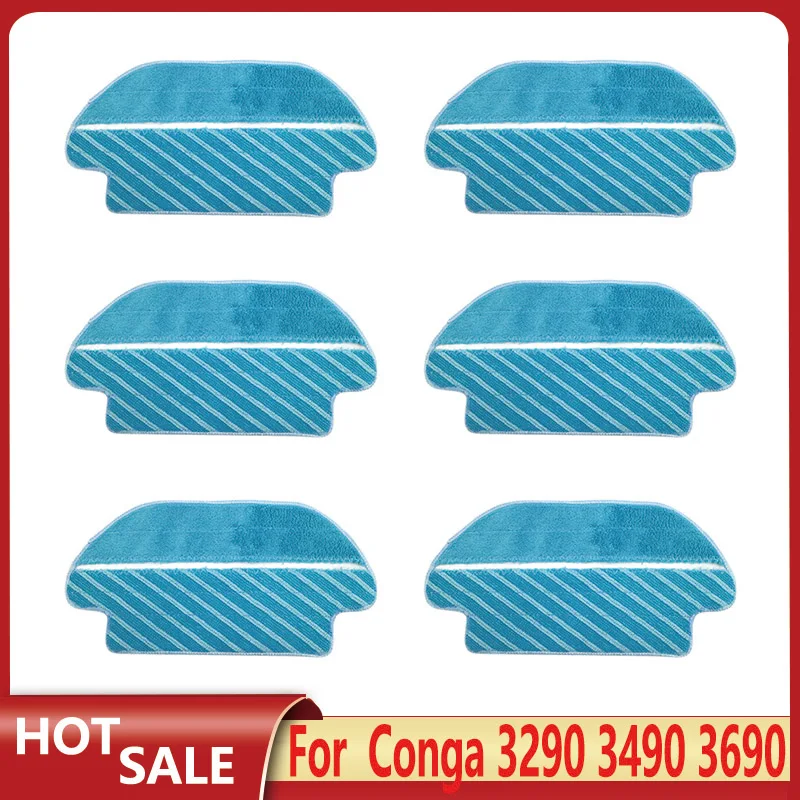 

Mop Cloths for Cecotec Conga 3290 3490 3690 Series Vacuum Cleaner Parts Cleaning Mop Pad Accessories Rag Cloth