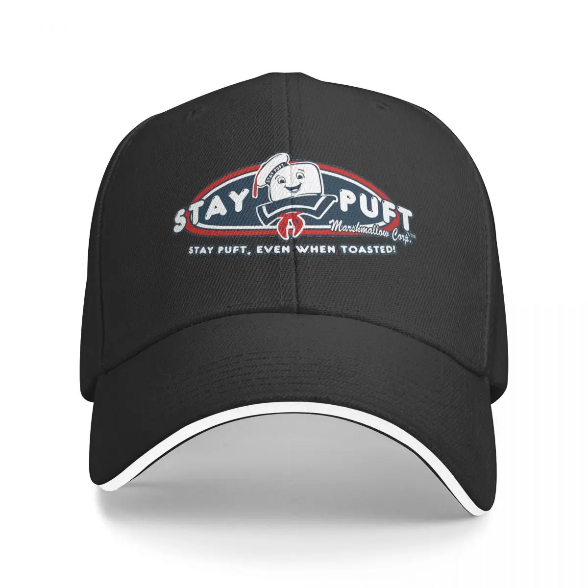 

Ghostbuster-s Horror Film Stay Puft Even When Toasted Dad Hats Pure Color Women's Hat Windproof Baseball Caps Peaked Cap