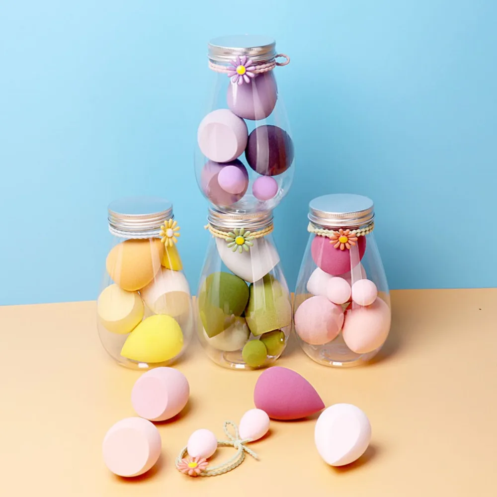 6 шт. косметические инструменты сухая и влажная губка для макияжа супер мягкая с