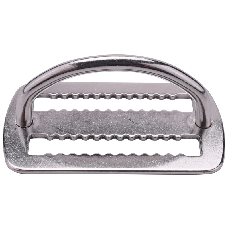 

4X 316 Stainless Steel D Ring Buckle Scuba Diving Weight Belt Keeper For 5Cm Weight Belt Surfing Swimming Accessories