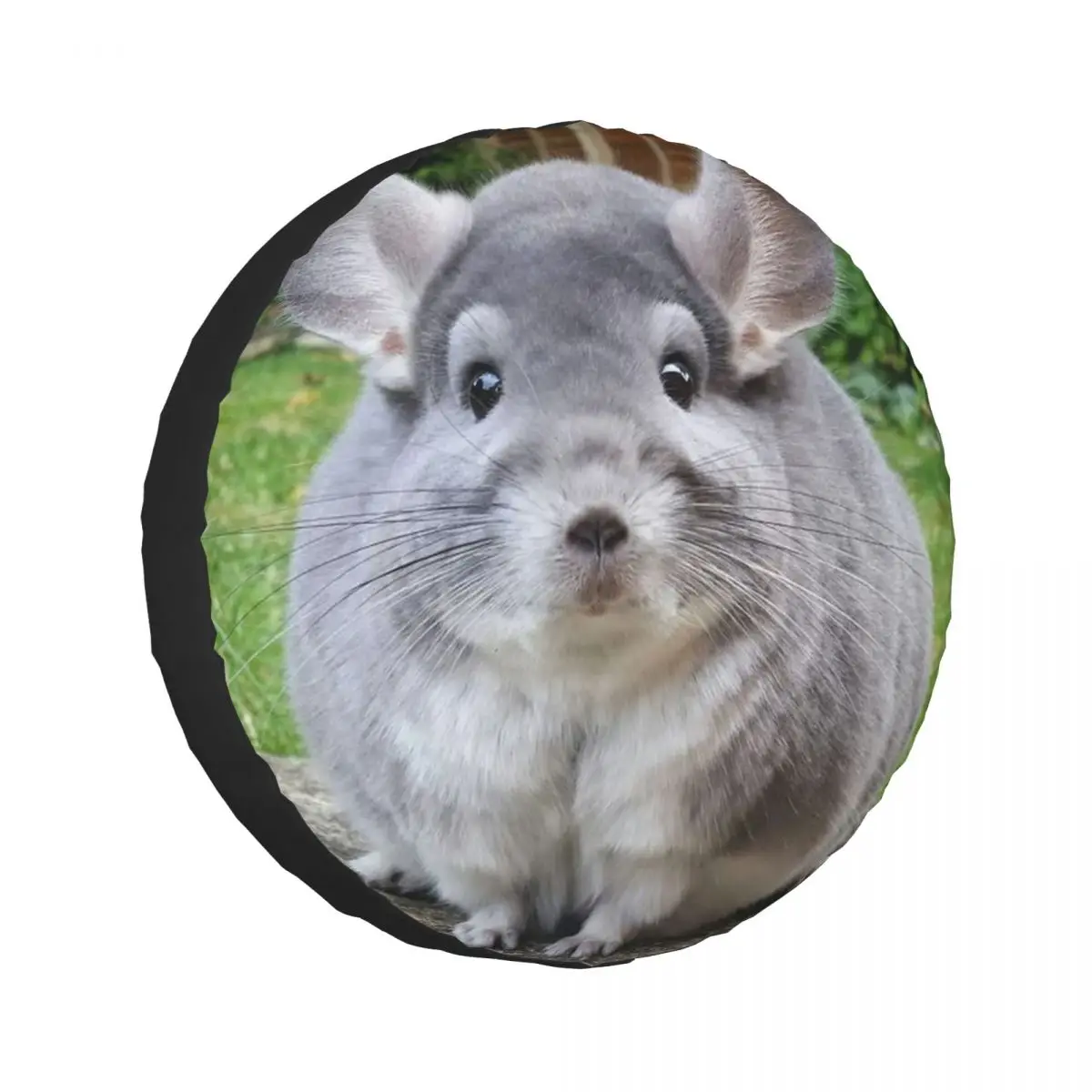 

Chinchilla Camerons Spare Tire Cover Universal Waterproof Protection Wheel Cover Fit for Jeep Trailer RV SUV Camper Vehicle