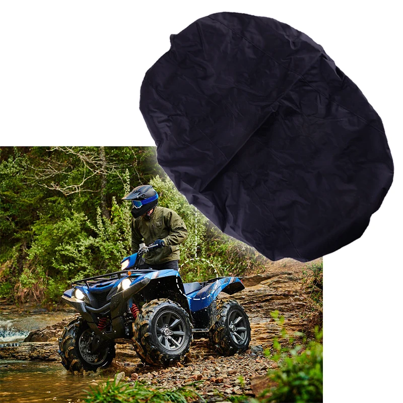 

Seat Anti-Scratch Cover Adjustable Black Oxford Cloth Fit for Sportsman Rancher Foreman Scrambler Kodiak ATV