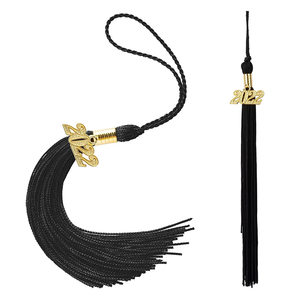 

Graduation Tassels Academic Cap Hat Tassel Charm 2022 for Party Ceremonies Bachelor Gown Master Doctoral Grad Photography Access