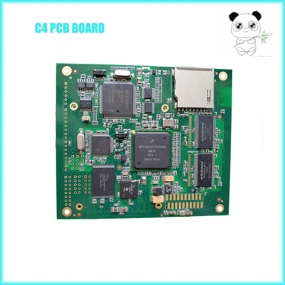 Лучшее качество полный чип MB STAR C4 PCB Board SD Connect Compact 4 диагностический инструмент |