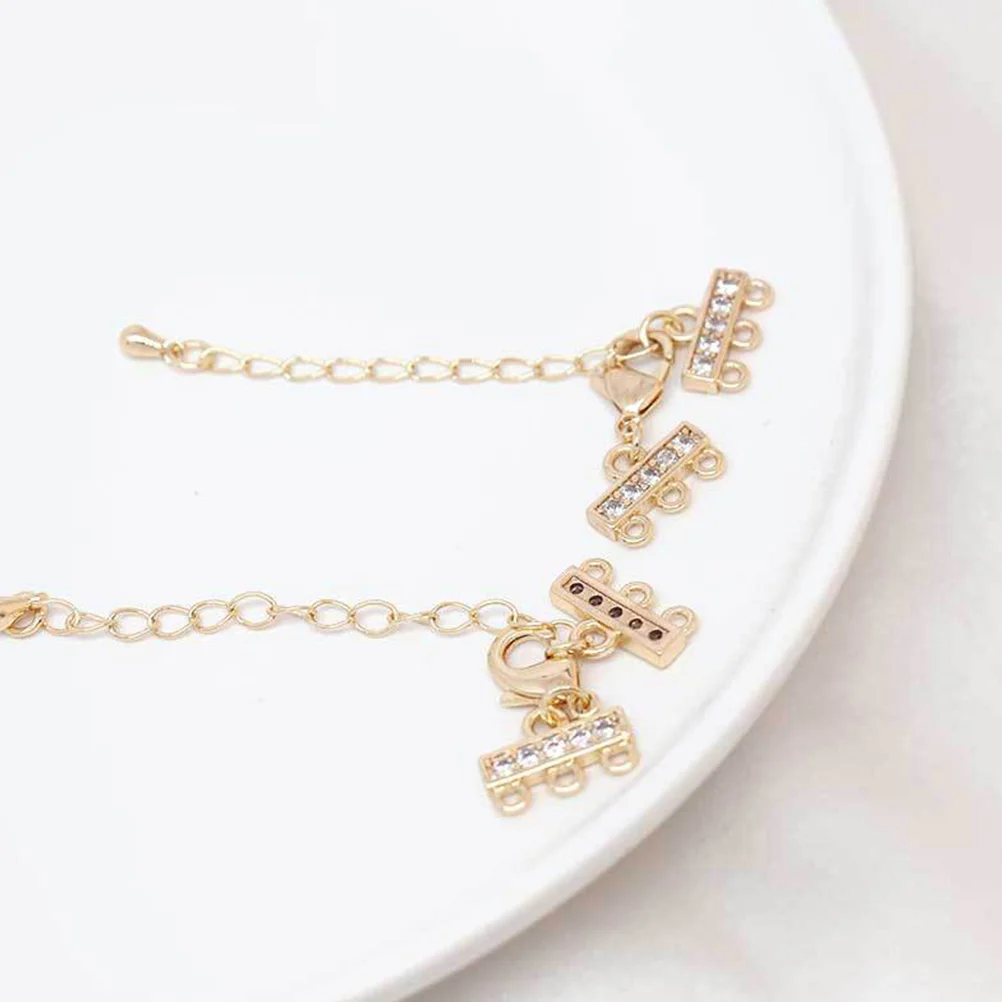 

5Pcs DIY Extender Chains Bracelets Making Chains Jewelry Chains Material for DIY Jewelry