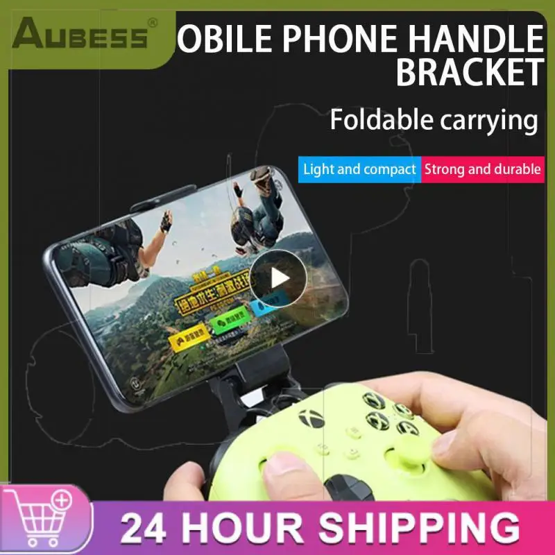 

Joystick Holder Securely Fastened White Universal Phone Stand Flexible Retractable Design Controller Holder Controller Stand Abs