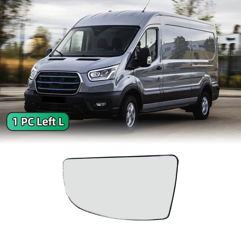 

Зеркало Заднего Вида Для Ford Transit Van MK8 2014-2021 С Обогревом, Стеклянное, Боковое, 1823985, Для Безопасности Автомобиля