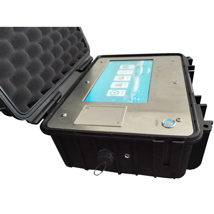 Huazheng GJB420B и SAE4059E Китайский завод Портативный счетчик частиц жидкости масла для