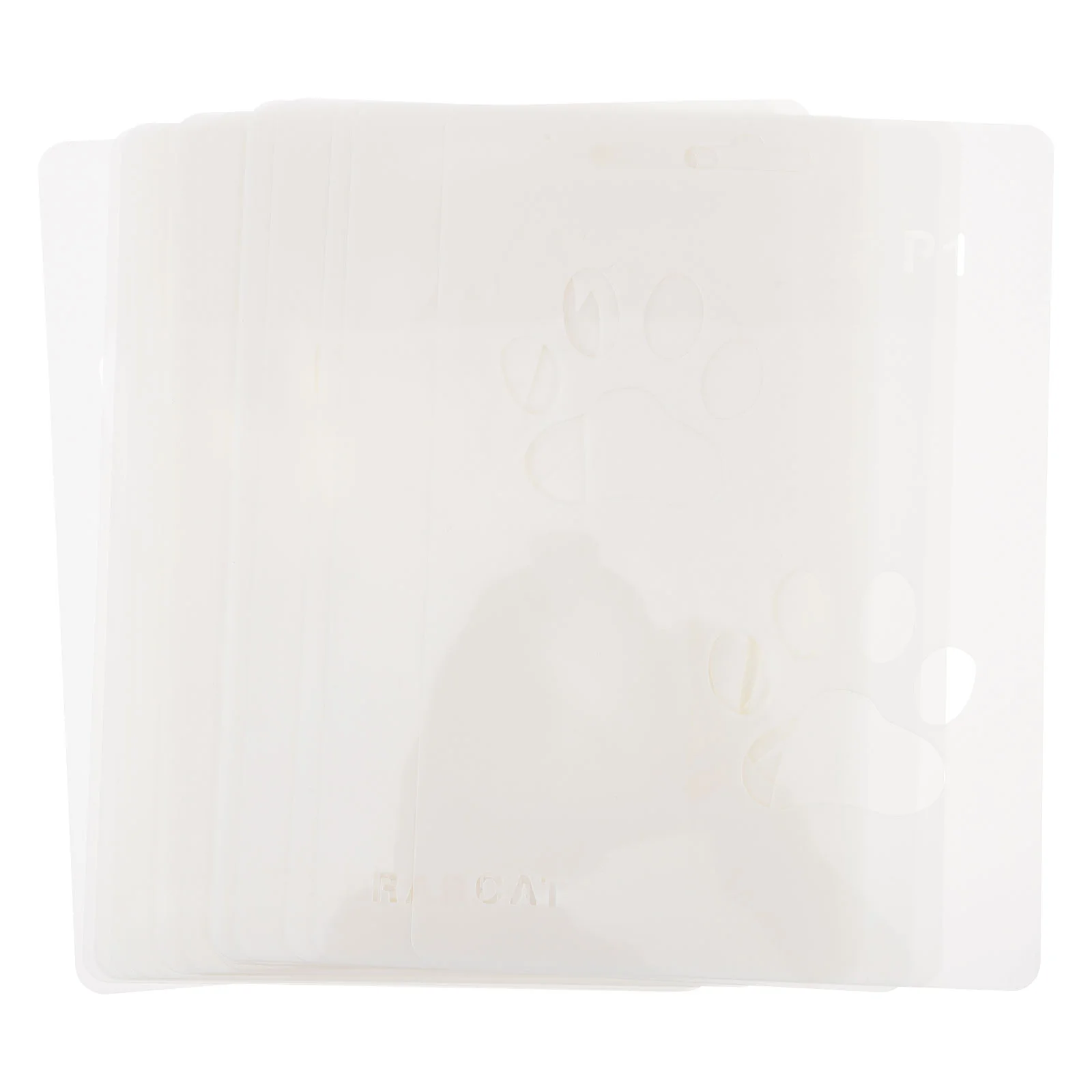 

20 шт. трафареты Hallow полезные хорошие Мультяшные трафареты ручной счет линейки следы полый шаблон