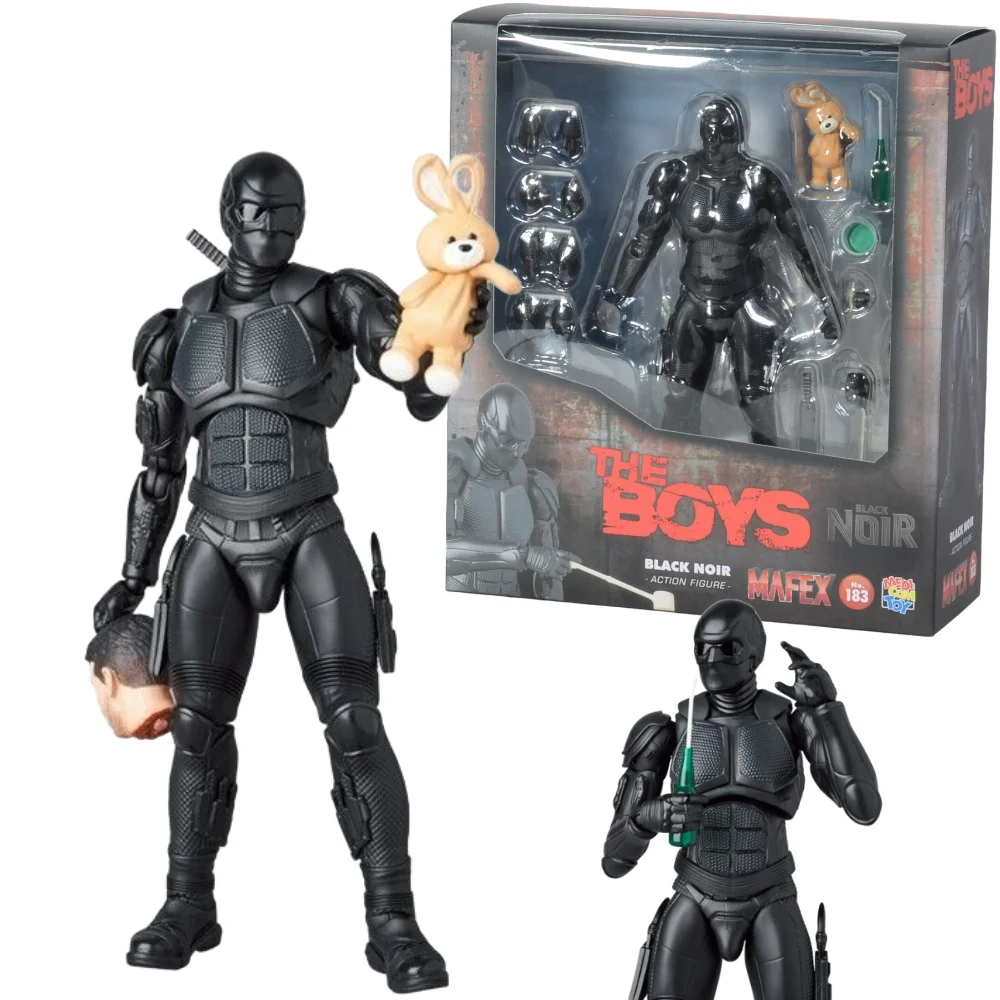Bandai MAFEX 183 The Boys Черная фигурка Black Noir | AliExpress