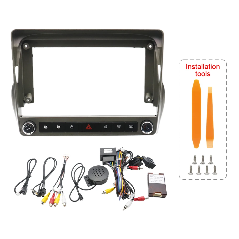 

9-дюймовая 22,86 см автомобильная стереосистема на приборной панели, лицевая панель Canbus, рамка с двойным Din для Chevrolet Camaro 2008-2015, комплект Android