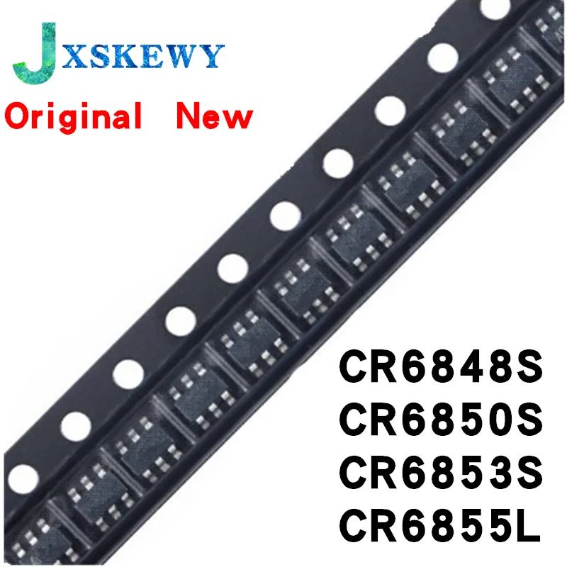 Микропроцессоры CR6853 6853, CR6853B, CR6848S, CR6848, CR6850S, CR6850, CR6855L, CR6855, sov23-6, 10 шт.