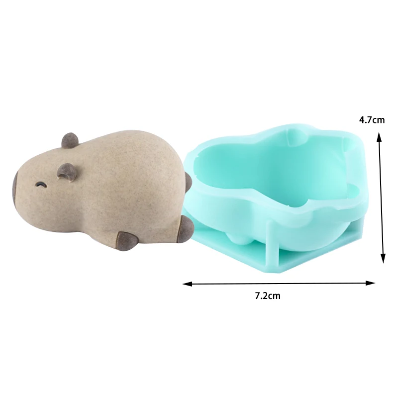 

Силиконовая форма для пудинга Капибара