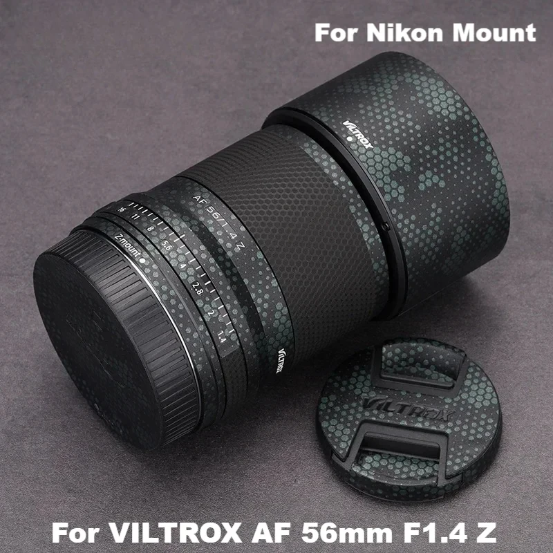 Для VILTROX AF 56 мм F1.4 Z наклейка на кожу виниловая пленка защитная для объектива