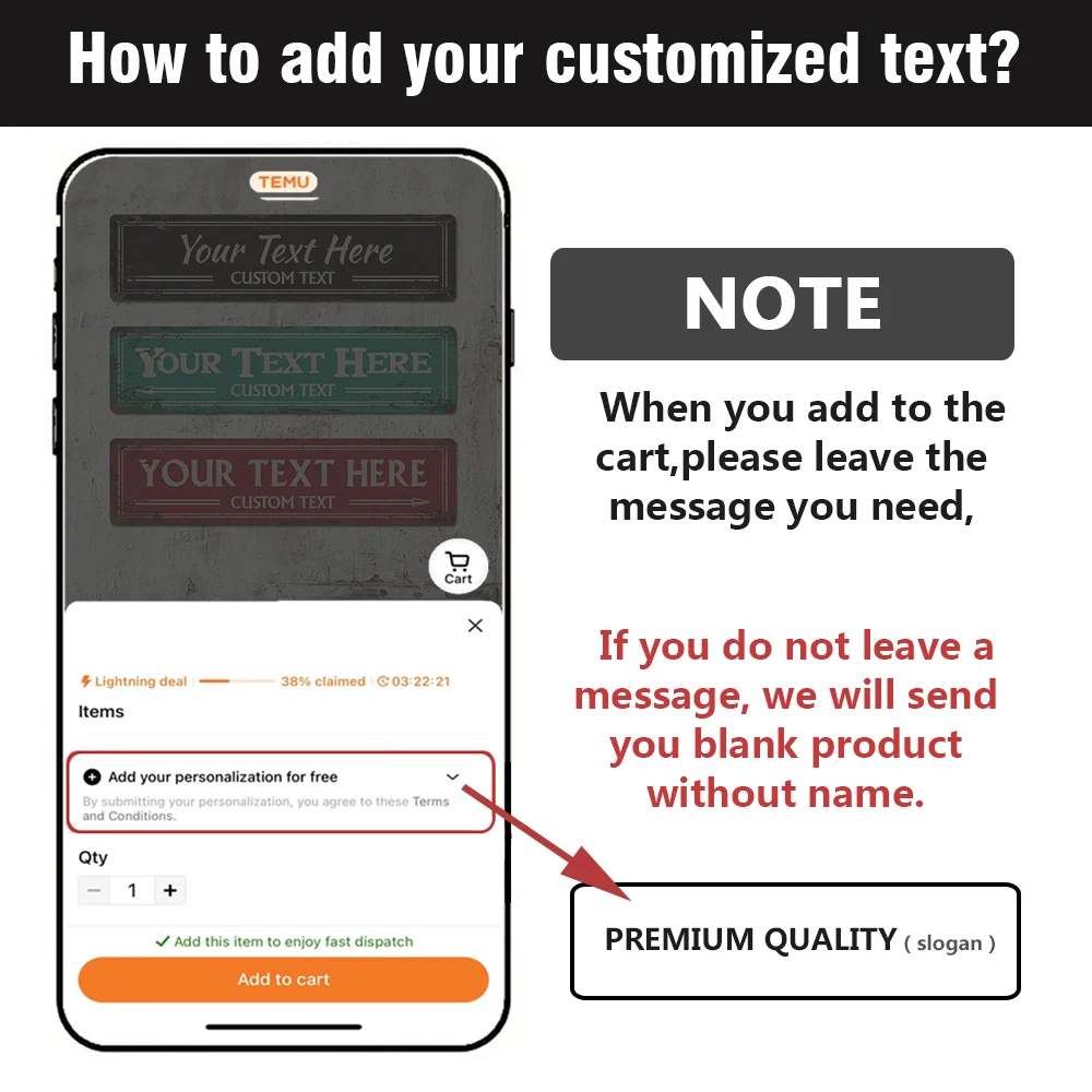 Персонализированный металлический уличный знак