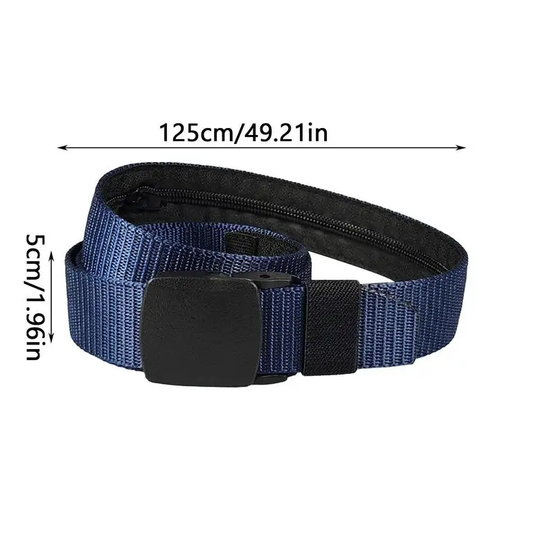 Дорожный карманный ремень с карманом для наличных денег защитный ценных случаев