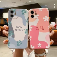 lucky grass phone cases for iphone 11 12 pro max 6 6s 7 8 plus x xs xr 12 13 mini se 2020 soft back cover protect gift friend
