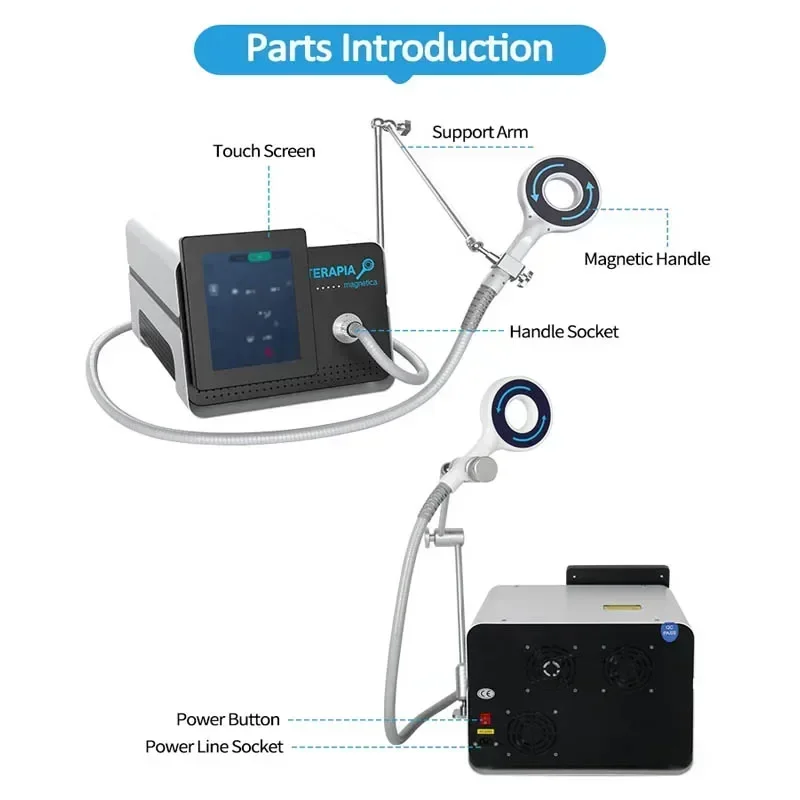 2024 physio magneto plus лазерная терапия 808 нм супертрандукционный импульт