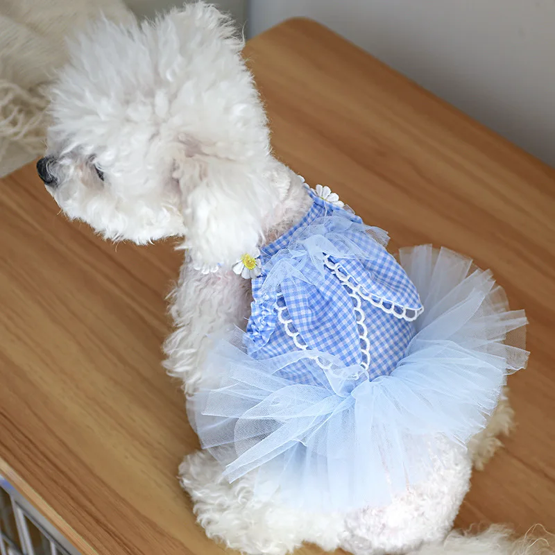 

Cat Dog Dress Summer Pet Skirt Puppy Costume Apparel Shih Tzu Yorkshire Poodle Bichon Maltese Pomeranian Chihuahua Dog Clothes