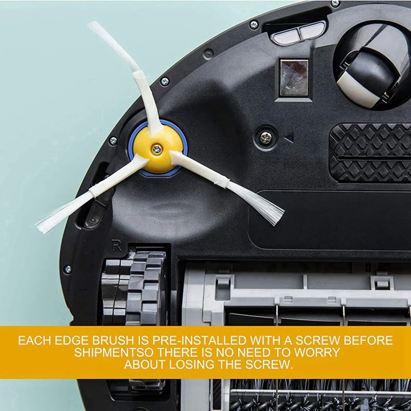 Набор деталей для Irobot Roomba боковая щетка серии 800 860 865 866 870 871 880 885 886 890 900 960 966 980 16 шт.