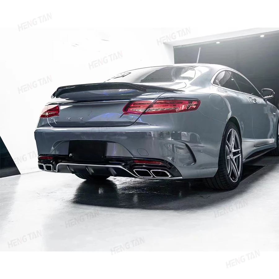 Четырехдверный автомобиль для Mercedes Benz S Class S63 C217 RT2 стиль углеродное волокно