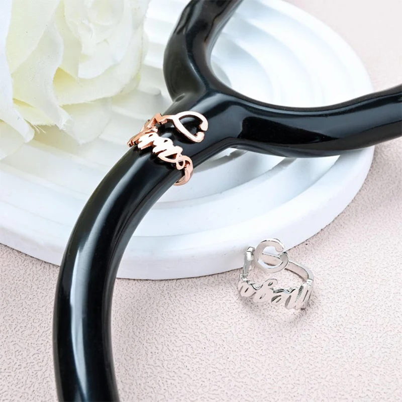 Персонализированный стетоскоп именная бирка подвески для стетоскопа подарок