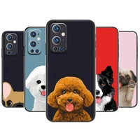 bulldog poodle border collie for oneplus nord n100 n10 5g 9 8 pro 7 7pro case phone cover for oneplus 7 pro 17t 6t 5t 3t case