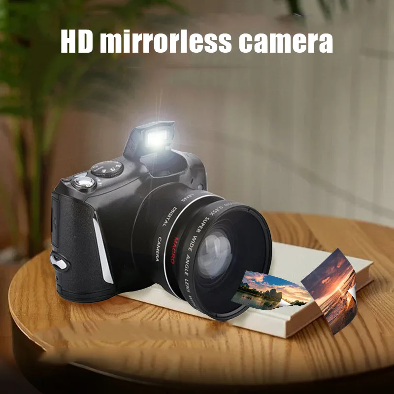 

3.2-Inch IPS Color Screen Macro Digital Camera 48 Million Pixels Cmos Optical Image Stabilizer Periscope Camera for Beginner